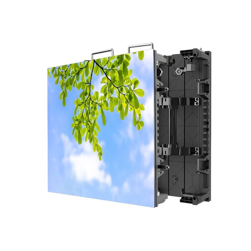 P2.976 LED Rental Flexible Screen for Retail Displays with 7000cd/㎡ Brightness, 1920Hz Refresh Rate, and 160° Viewing Angle