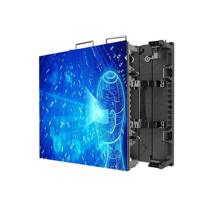 Huixin P2.604 LED Rental Flexible Screen for Corporate Launches with 5000cd/㎡ Brightness, Die-Casting Aluminum, and IP50 Protection