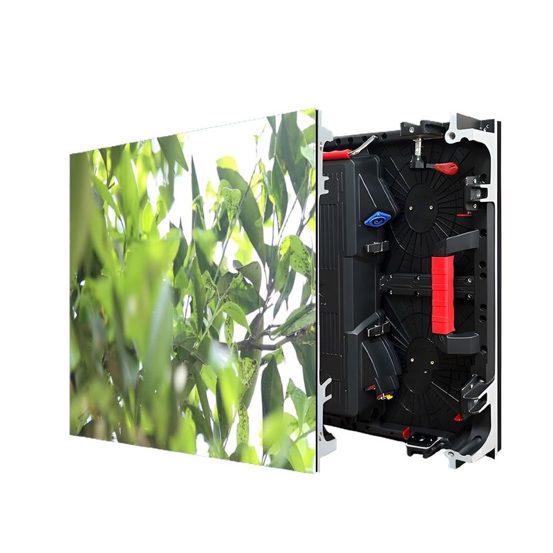 Huixin P2.604 LED Rental Cabinet Display Screen for Exhibitions with 5000cd/㎡ Brightness, 3840Hz Refresh Rate, and IP65 Protection