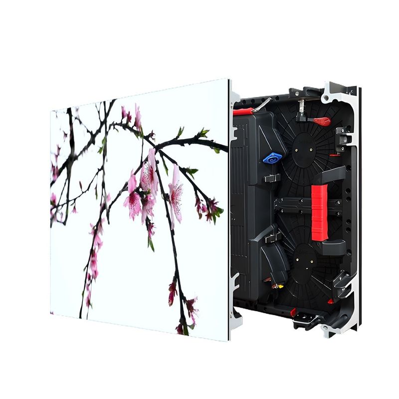 P4.81 LED Rental Cabinet Display Screen for Theatre Productions with 8000cd/㎡ Brightness, 1920Hz Refresh Rate, and 160° Viewing Angle