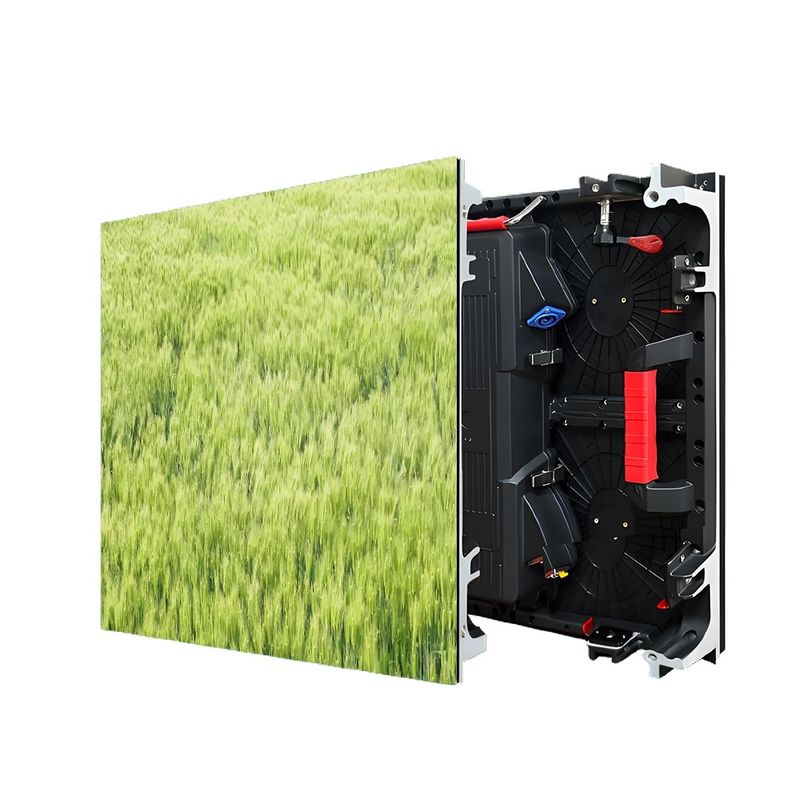P2.604 LED Rental Cabinet Display Screen for Sports Events with 10000cd/㎡ Brightness, 7680Hz Refresh Rate, and IP65 Protection