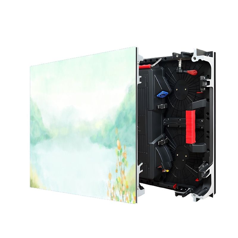 P4.81 LED Screen Cabinet 4000cd/m2 Indoor Rental LED Display 1920Hz With 160° Viewing Angle