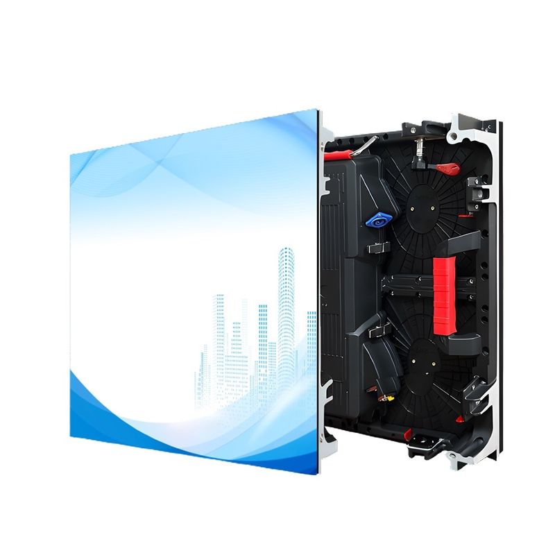 P3.91 LED Rental Screen 3000cd/m2 Aluminum LED Display IP43 For Corporate Launches