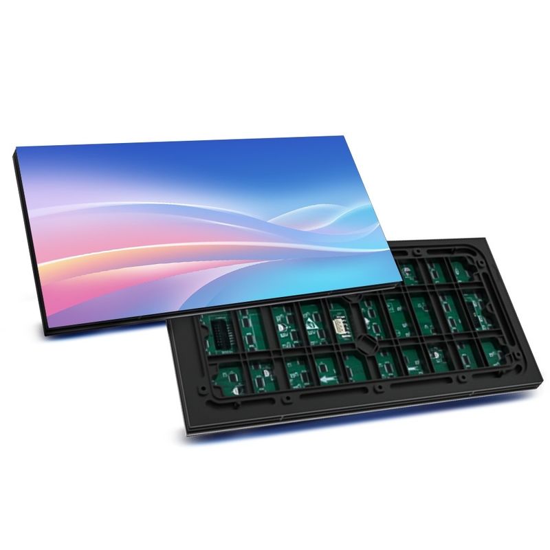 고 밝기 야외 LED 모듈 유연성 P10 풀 컬러 LED 모듈 256x128mm
