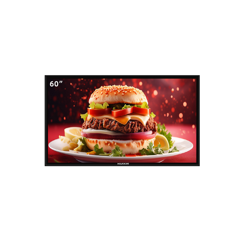 60 inch Durable High-Performance 4K UHD TV for Business, Shatterproof Screen, Military-Grade Metal Housing Frame,Break-Proof Design