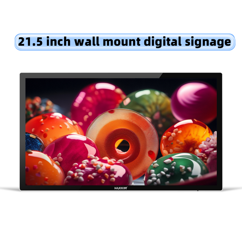 21.5 Inch Cost-Effective Narrowcasting Wall Mount Digital Signage Display for Business & Retail Stores and Shopping Malls