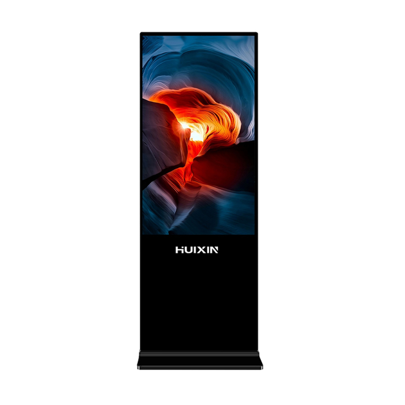 Floor Standing LCD Advertising Player 40KG Single Gross Weight Touch Screen LCD Advertising Display With Live Updates